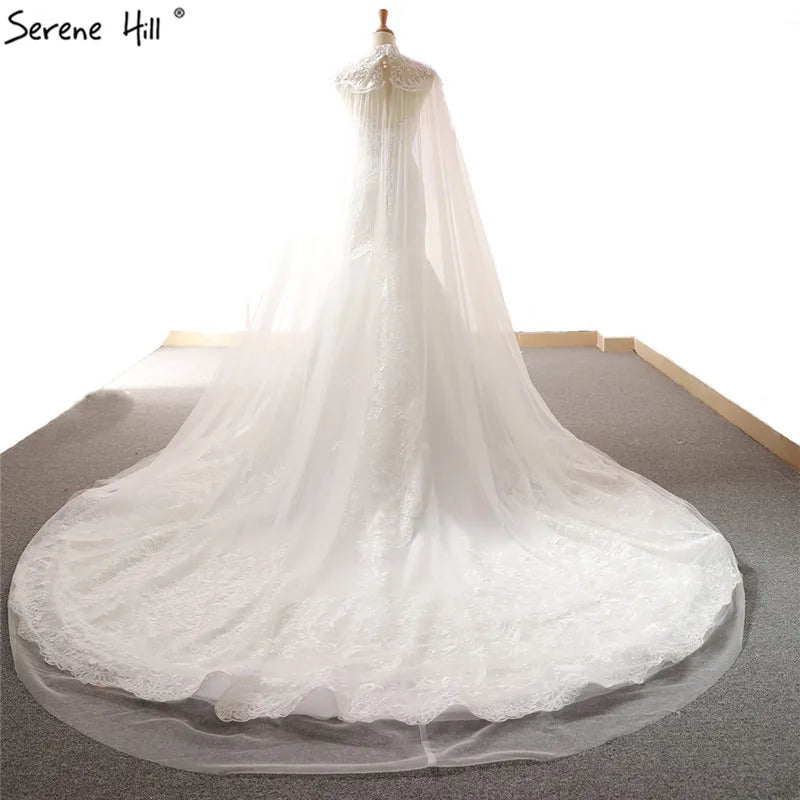 New Sleeveless Sexy High-end CUT-OUT Wedding Dresses 2024 Handmade Flowers Mermaid Vintage Bride Gown Real Photo 66594