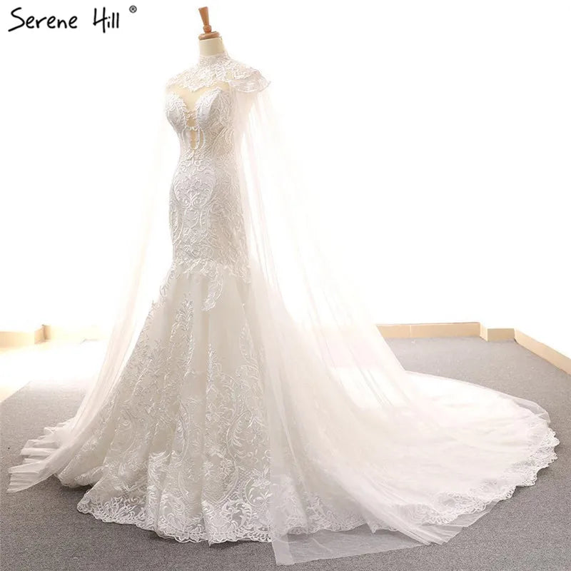 New Sleeveless Sexy High-end CUT-OUT Wedding Dresses 2024 Handmade Flowers Mermaid Vintage Bride Gown Real Photo 66594