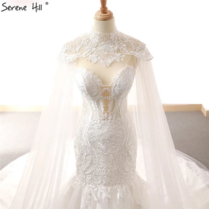 New Sleeveless Sexy High-end CUT-OUT Wedding Dresses 2024 Handmade Flowers Mermaid Vintage Bride Gown Real Photo 66594