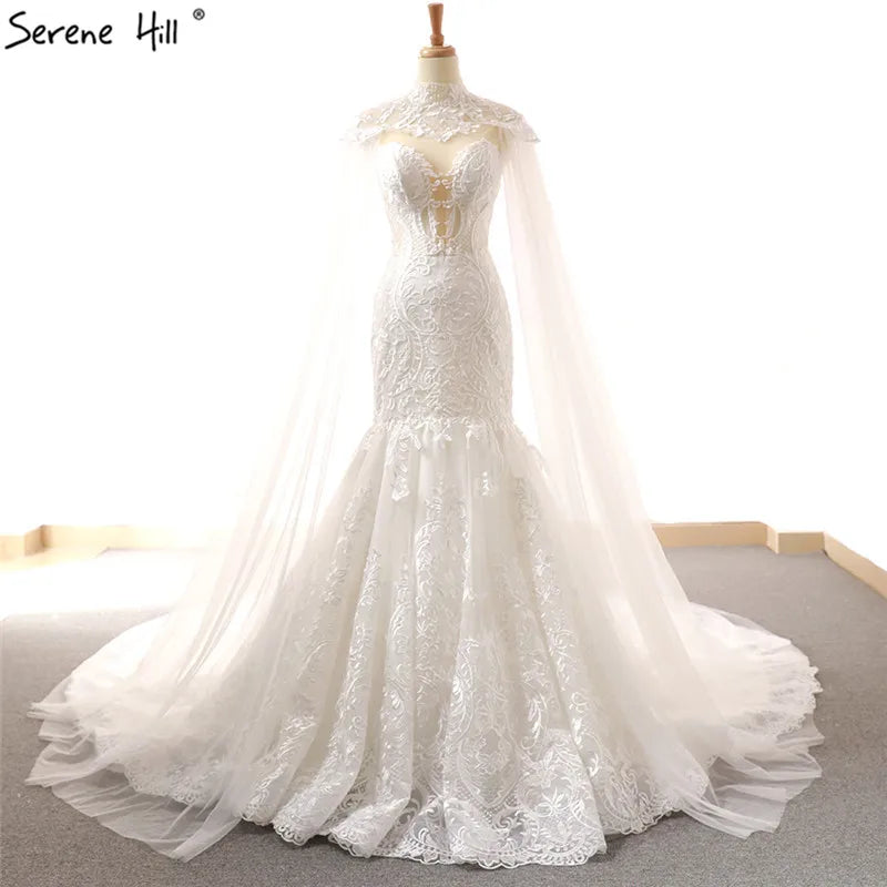 New Sleeveless Sexy High-end CUT-OUT Wedding Dresses 2024 Handmade Flowers Mermaid Vintage Bride Gown Real Photo 66594