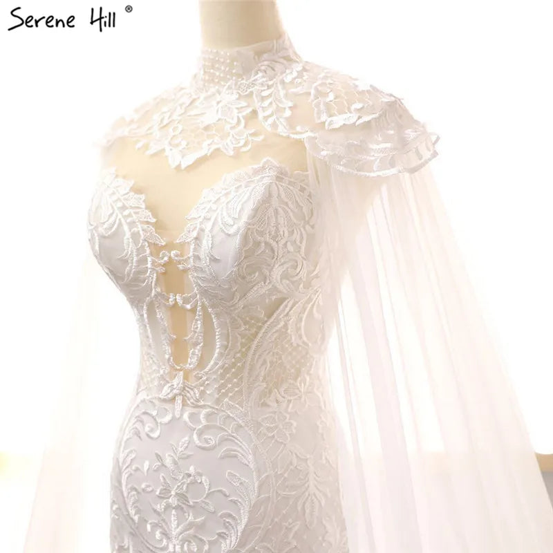 New Sleeveless Sexy High-end CUT-OUT Wedding Dresses 2024 Handmade Flowers Mermaid Vintage Bride Gown Real Photo 66594