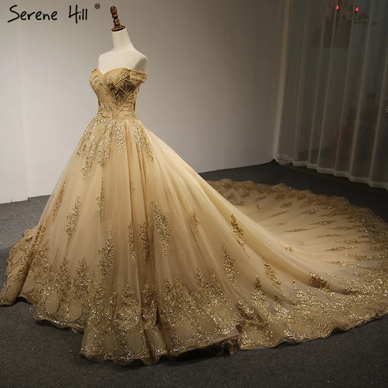 New Sleeveless Extreme Luxury Vintage Wedding Dresses 2024 High-end Sexy Beading Sequined Bridal Gown Vestido de Novia