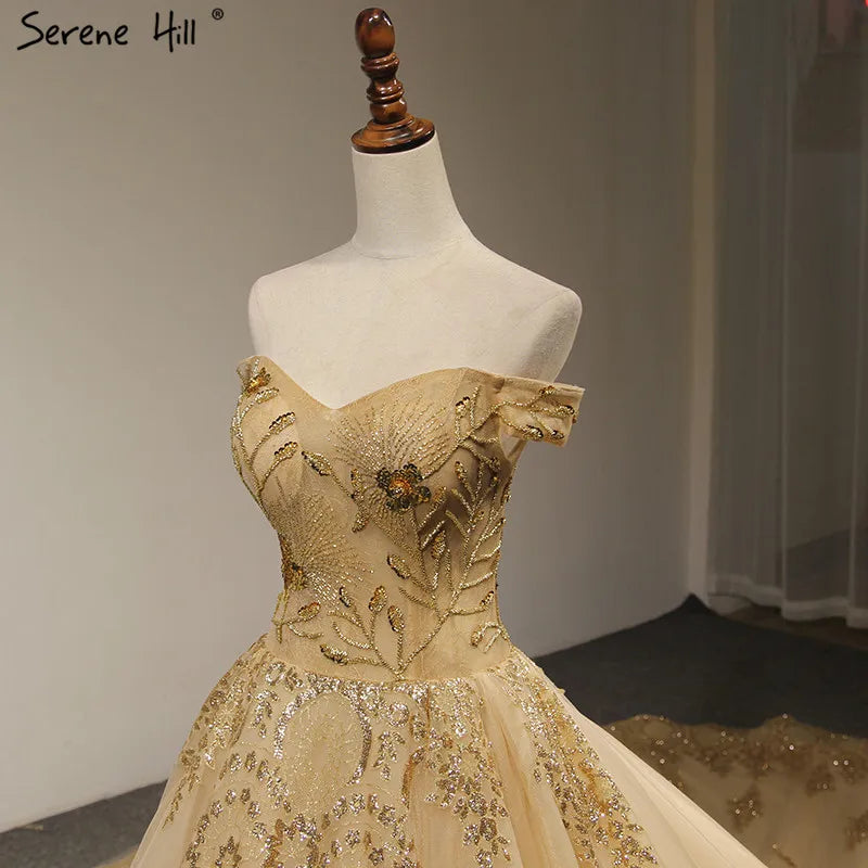 New Sleeveless Extreme Luxury Vintage Wedding Dresses 2024 High-end Sexy Beading Sequined Bridal Gown Vestido de Novia