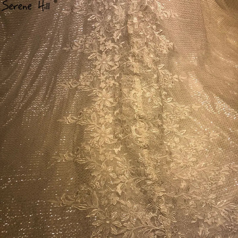 Dubai Design White Luxury Vintage Wedding Dresses 2024 Off Shoulder Handmade Flowers Bridal Gown Real Photo HA2195