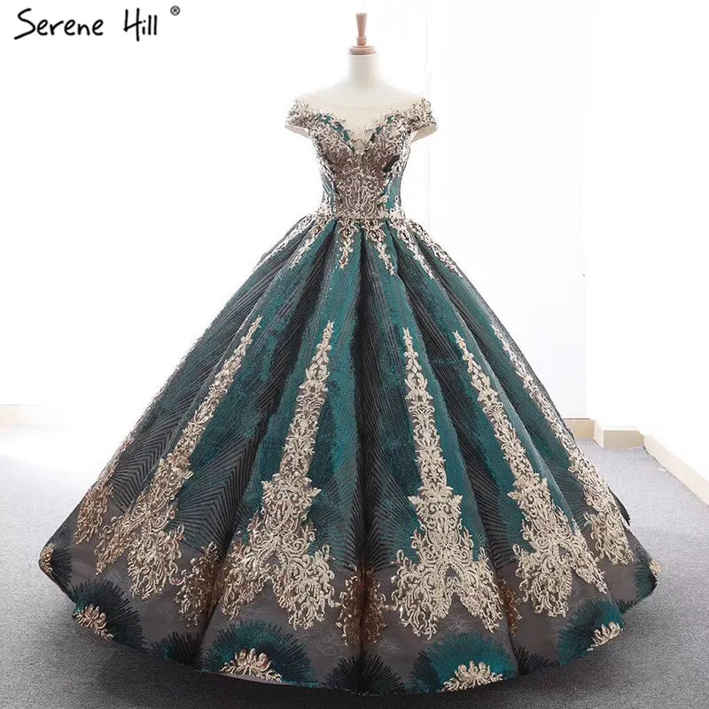 Purple Red Sleeveless Sparkly Luxury Wedding Dress 2024 Sequined High-end Sexy Bridal Gowns HM66754 Custom Made