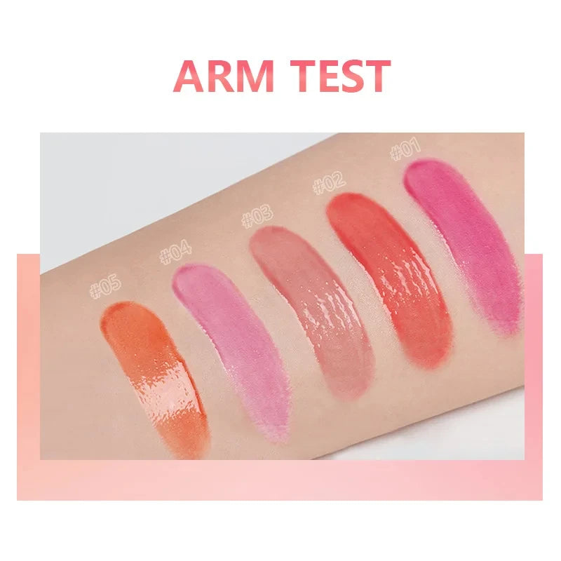 Long-Lasting Waterproof Lipstick High Shine Mirror Pearl Lip Gloss Oil Glitter Gloss Makeup Cosmetic for Women
