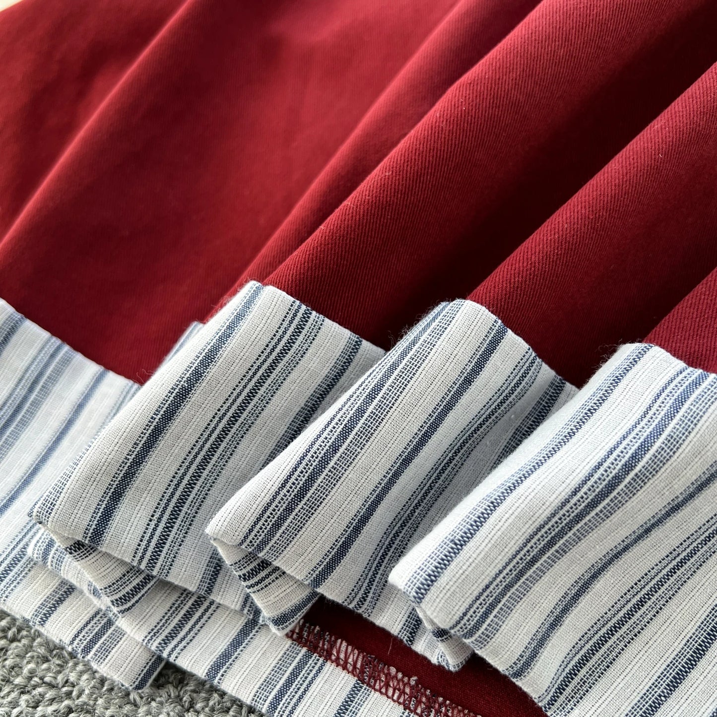 Vintage Striped High Waist Women Elegant Button Long Wide Leg Pants French High Street Streetwear Autumn Winter Basics Clothing