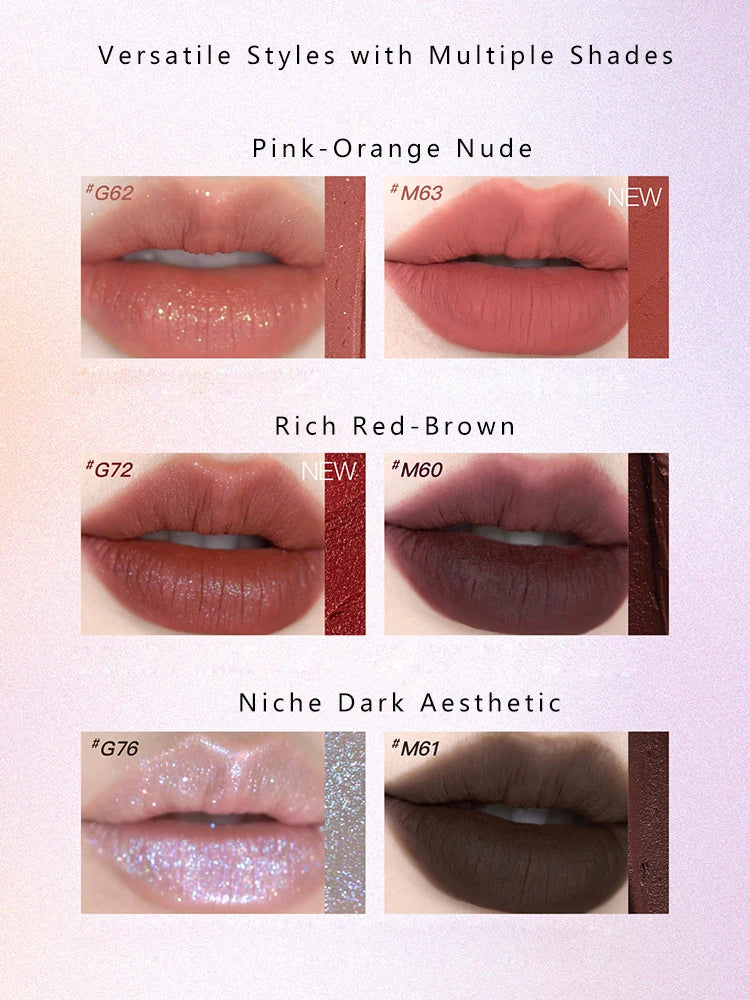 Girlcult Love Whisper Lip Cream Matte Velvet Liquid Lipstick Non-Stick Long-Lasting Lipgloss