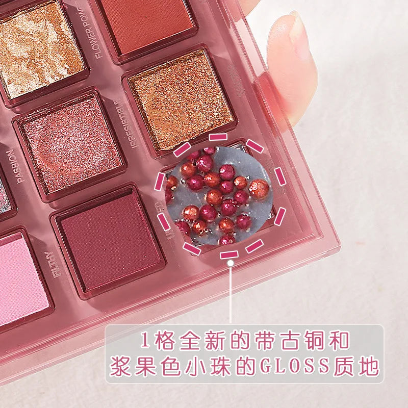 Naughty Nude Eyeshadow Palette 18 Color Highly Pigmented Makeup Palette Matte Shimmer Metallic Long Lasting Natural Color