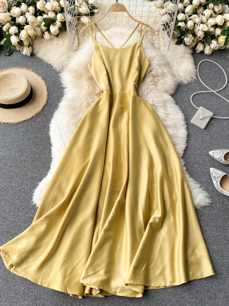 Women Evening Party Dress 2021 New Summer Off Shoulder Sexy Beach Dresses Woman Slim A-line Vingtage Long Robe Vestidos Mujer