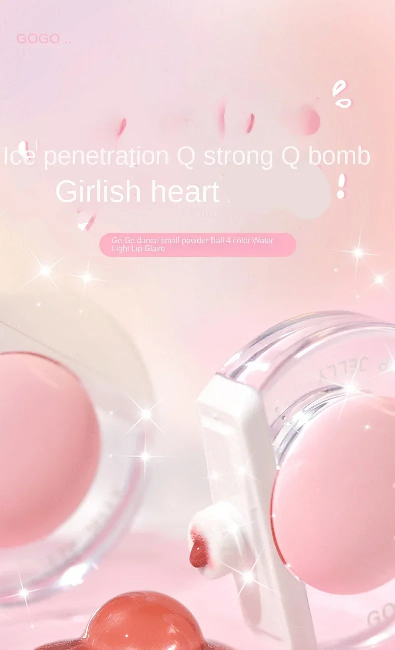GOGO TALES Mirror Lip Gloss Moisturizing Clear Korean Vegan Liquid Lipstick Lip Plumper Gloss