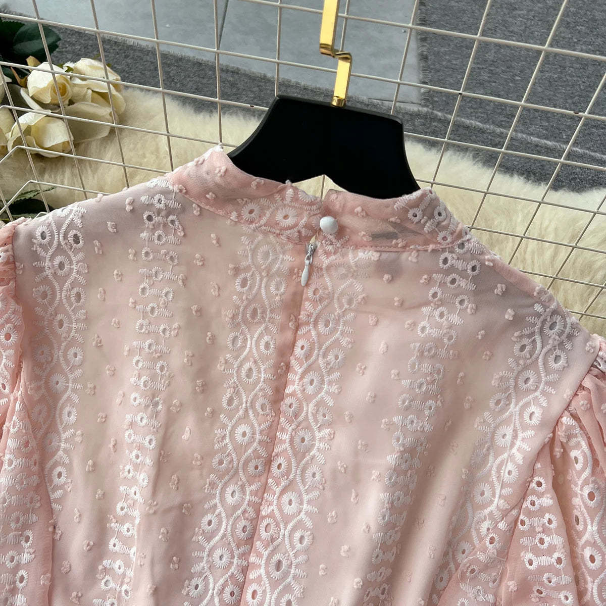 Dresses For Women 2023 Luxury Fashion Waist Lace Up Embroidery Dress Spring Long Sleeve Elegant Wedding Guest Party Mini Dress