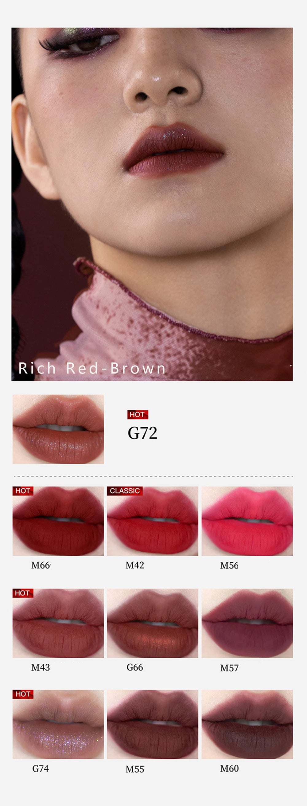 Girlcult Love Whisper Lip Cream Matte Velvet Liquid Lipstick Non-Stick Long-Lasting Lipgloss