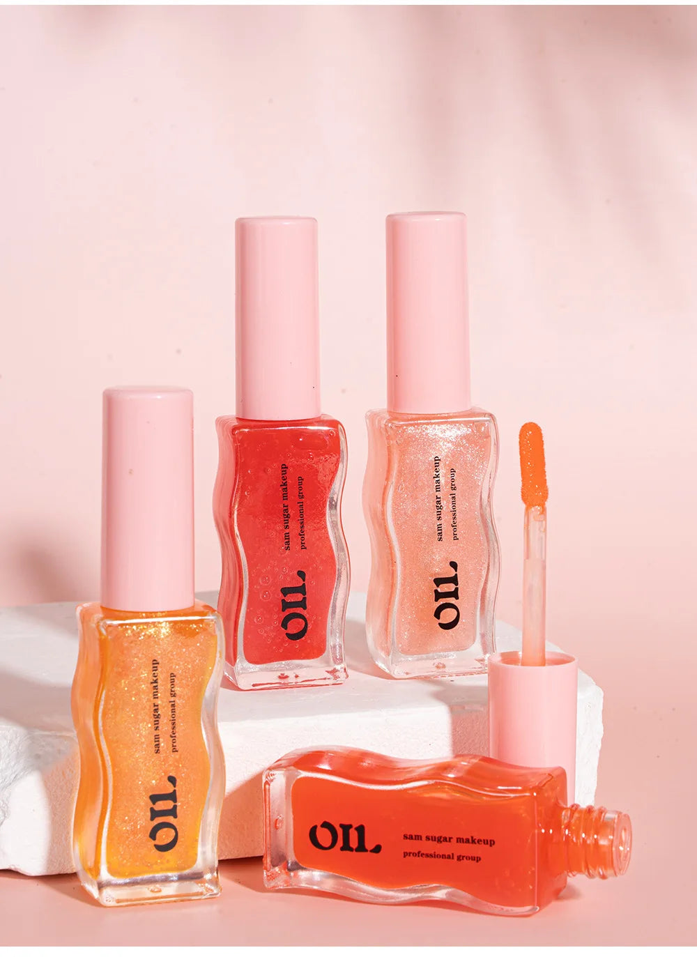 Giso Honey Infused Hydrating Lip Oil High-shine and Non-sticky finish Glowing Lips Fruit Honey Essence Lip Gloss 8ml