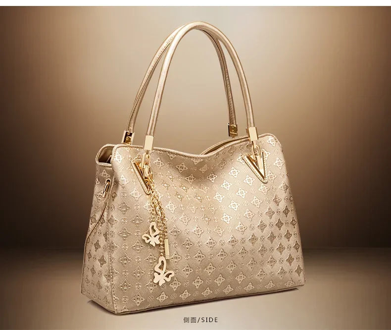 New fashion European and American one-shouldered cross-body handbags, large bags, medium bags, mother-in-law bags, women's bags