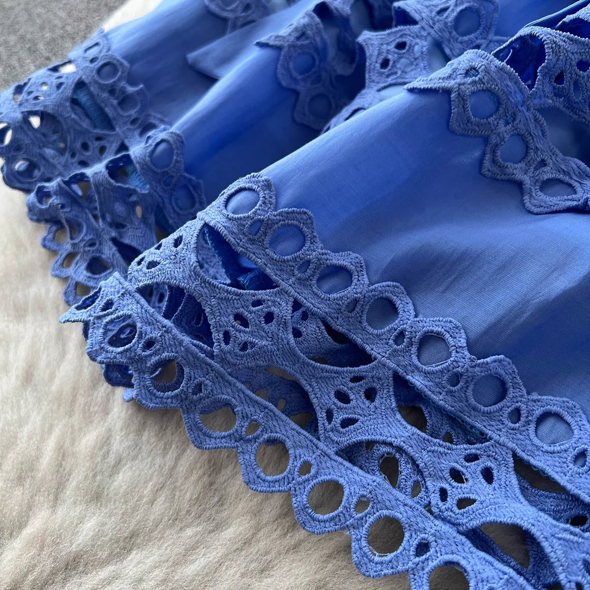 Summer Clothes Dresses For Women 2023 Elegant Vintage Embroidery Lace Dress Sleeveless Stand Neck Button Up Mini Dress With Belt