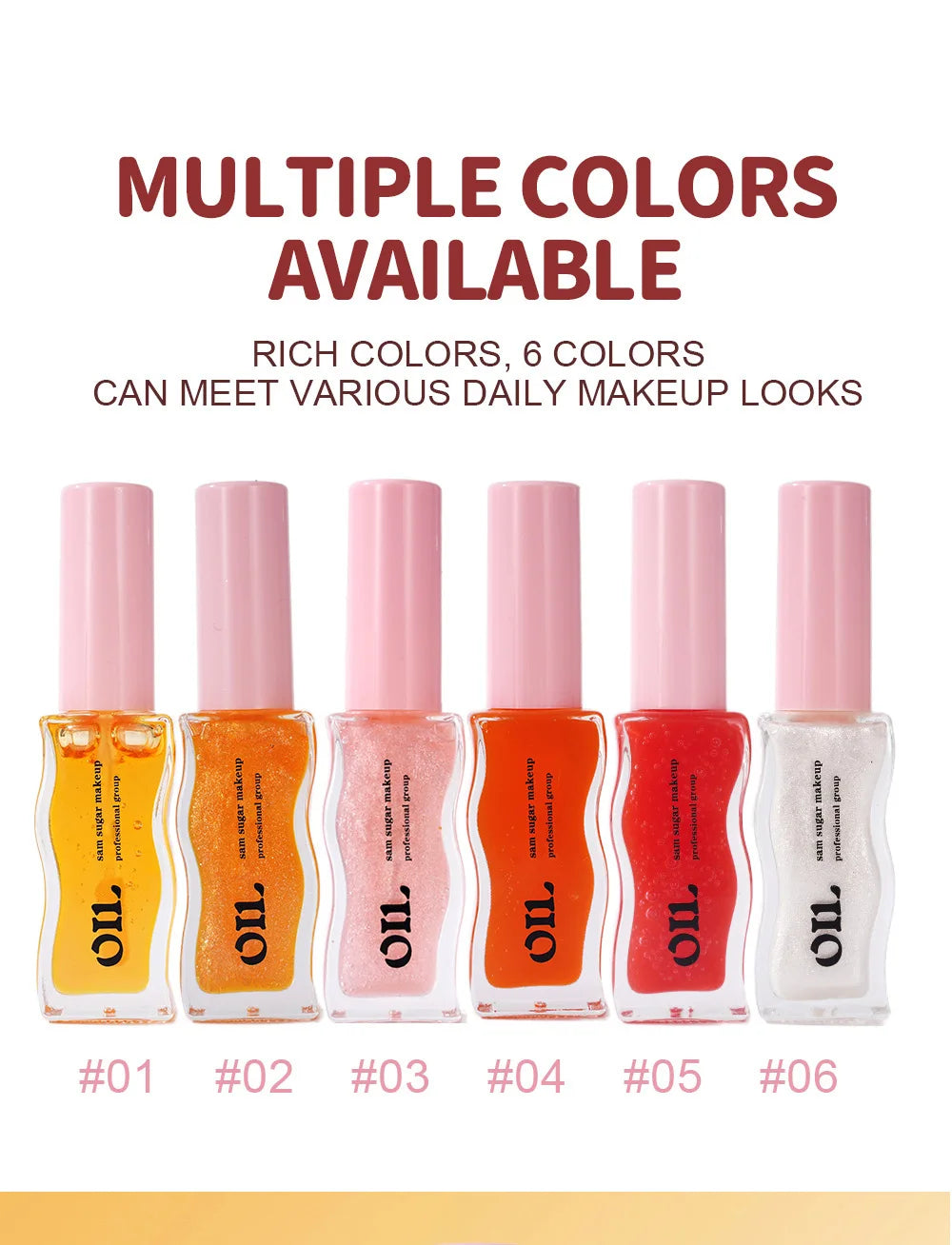 Giso Honey Infused Hydrating Lip Oil High-shine and Non-sticky finish Glowing Lips Fruit Honey Essence Lip Gloss 8ml