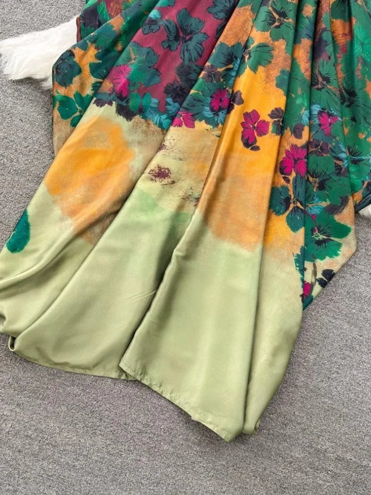 Women Fashion New Sexy Elegant Casual Midi Dress Summer Sleeveless A-Line Vintage Party Beach Holiday Robe Female Vestidos Mujer