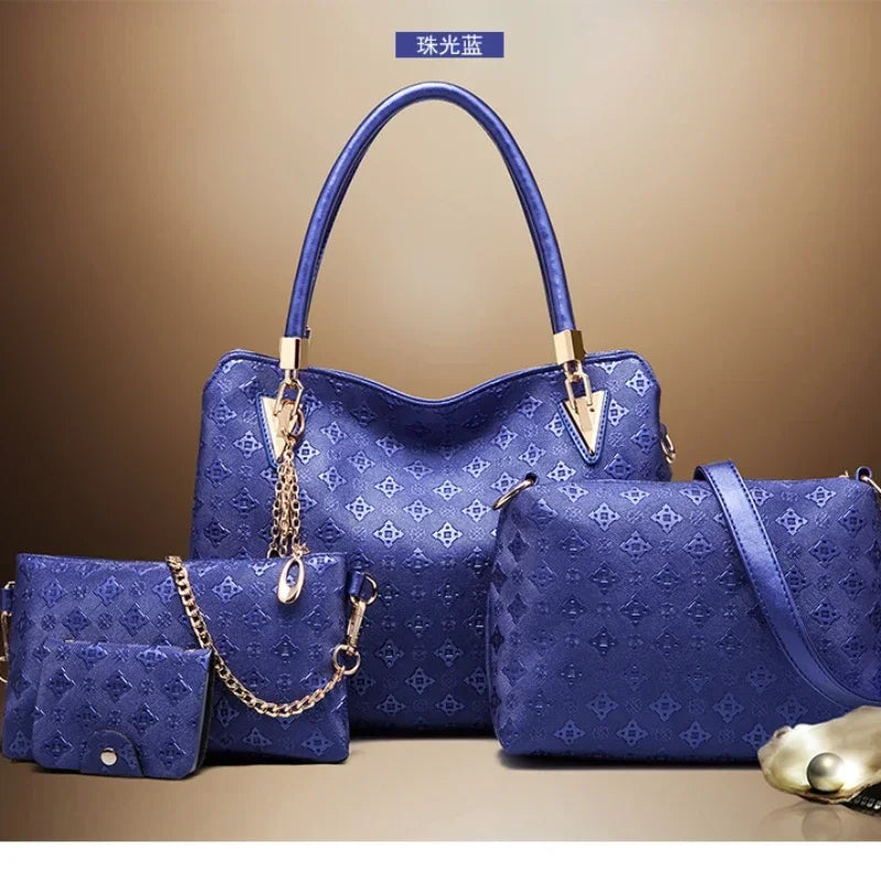 New fashion European and American one-shouldered cross-body handbags, large bags, medium bags, mother-in-law bags, women's bags