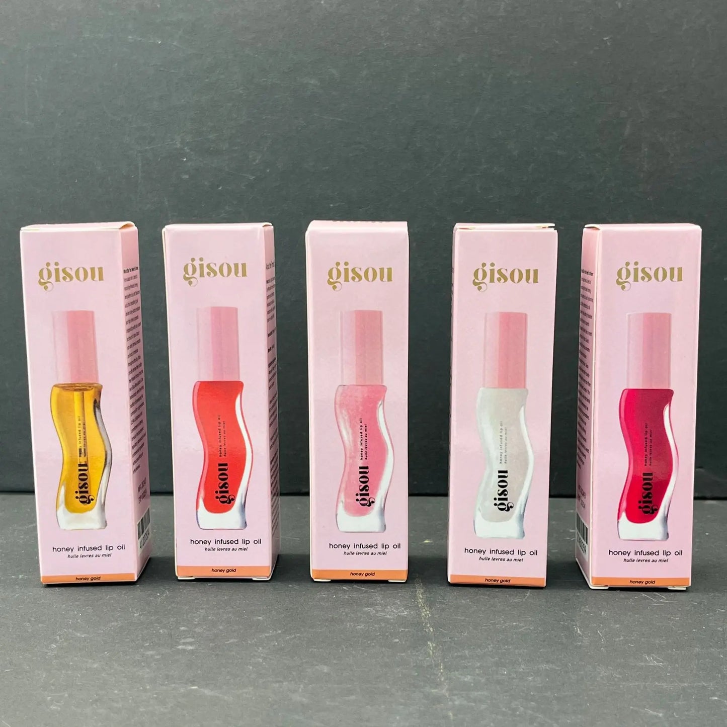 Giso Honey Infused Hydrating Lip Oil High-shine and Non-sticky finish Glowing Lips Fruit Honey Essence Lip Gloss 8ml