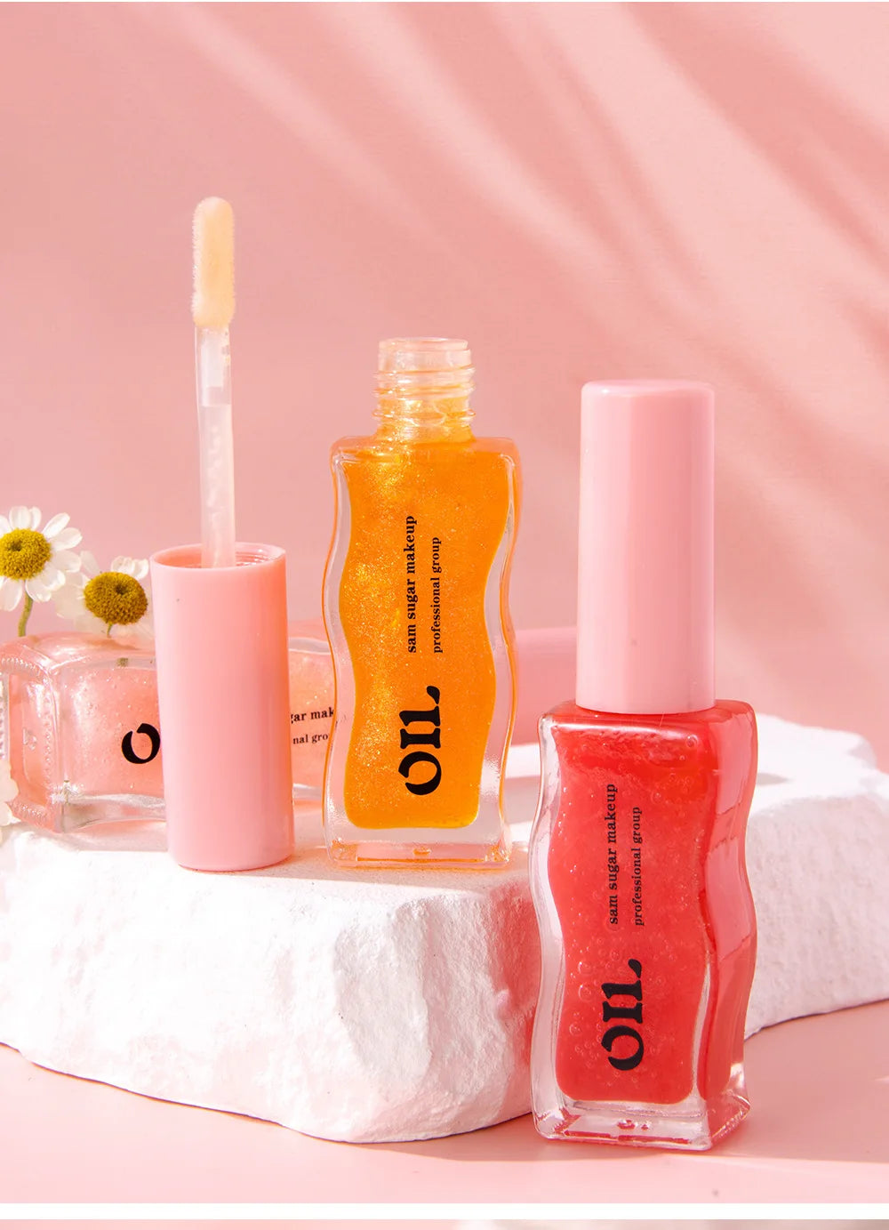 Giso Honey Infused Hydrating Lip Oil High-shine and Non-sticky finish Glowing Lips Fruit Honey Essence Lip Gloss 8ml