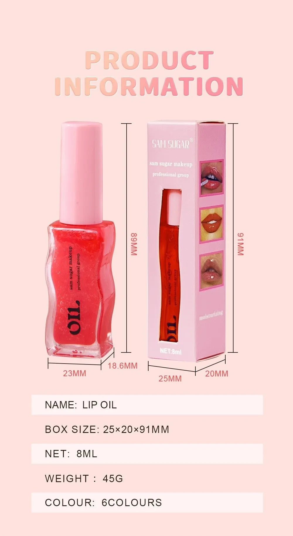 Giso Honey Infused Hydrating Lip Oil High-shine and Non-sticky finish Glowing Lips Fruit Honey Essence Lip Gloss 8ml