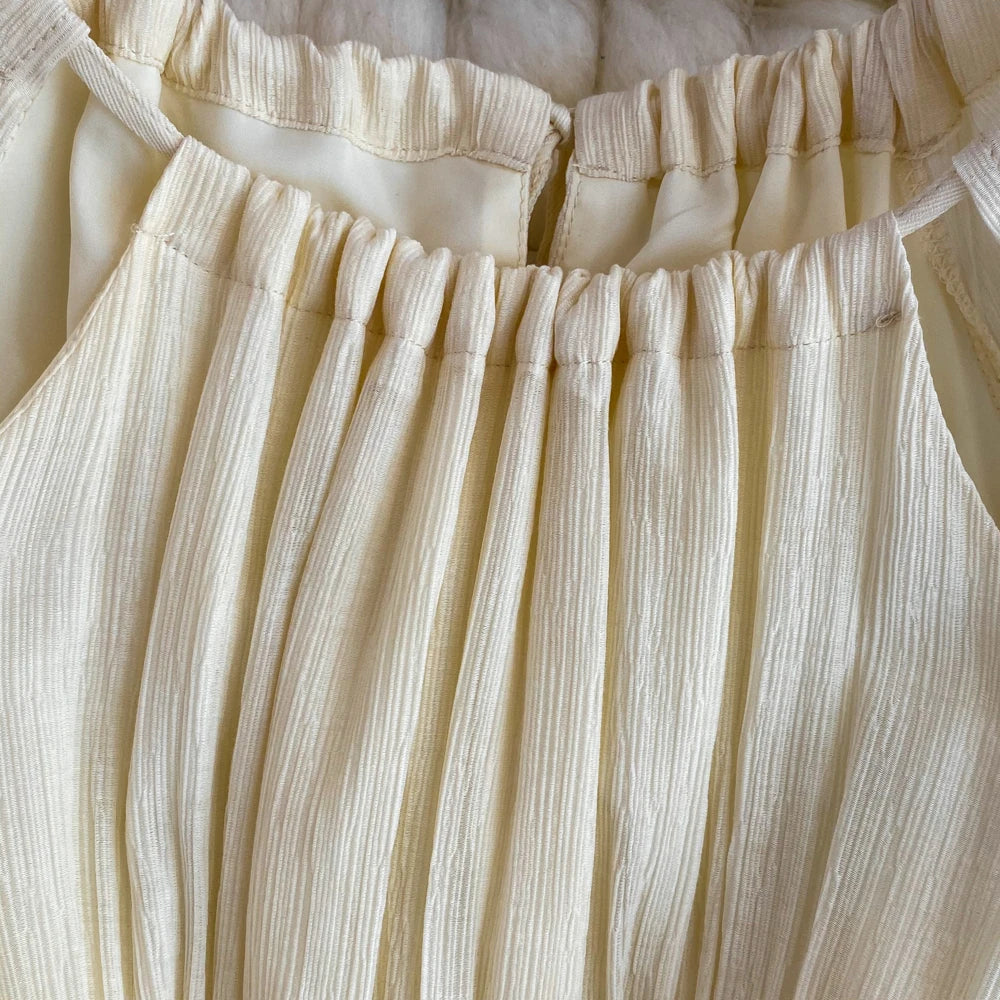 Elegant Sweet Princess Party Dress Women High Waist A-Line Lace Up Autumn French Vintage Prom Robe One Piece Vestidos Mujer New