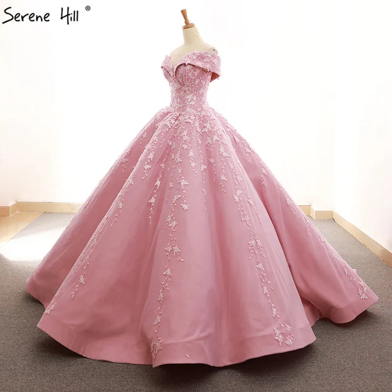 2024 Newest Fashion Princess Vintage Wedding Dress Appliques Off Shoulder Sexy Bridal Wedding Gown Floor Length Real Photo 66590