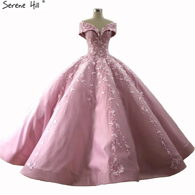 2024 Newest Fashion Princess Vintage Wedding Dress Appliques Off Shoulder Sexy Bridal Wedding Gown Floor Length Real Photo 66590