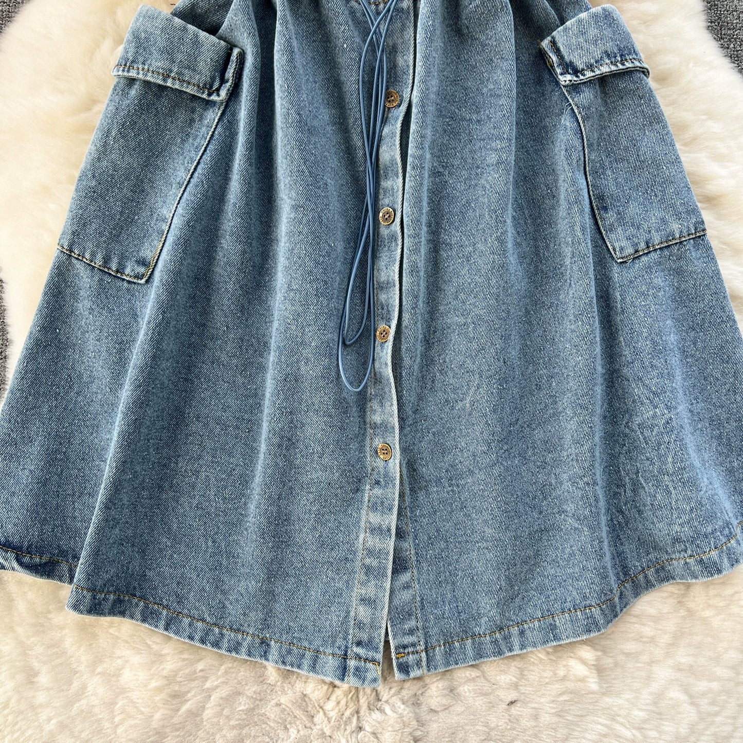 Spring Fashion Elegant Casual Women Patchwork Mini Denim Dress Vintage Slim Drawstring Dresses Female Party Clothes Robe New