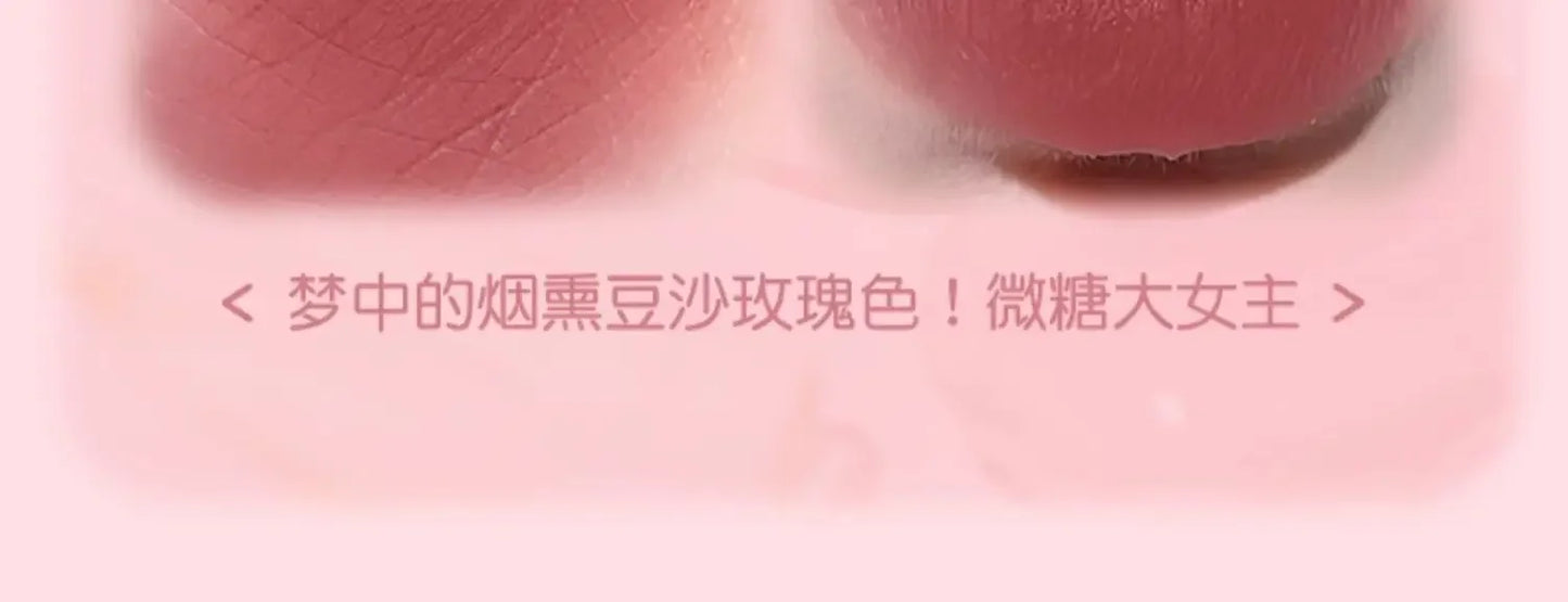 GOGO TALES Double Lip Gloss Mirror Finish Nude Color Korean Lipstick Matte, Non-Sticky Lip Mud for Long-Lasting Vegan Makeup