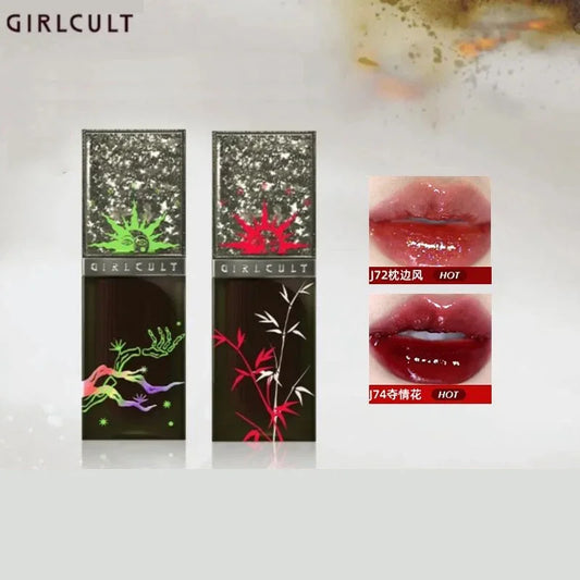 Girlcult Long-Lasting Chameleon Lip Gloss Korean Lip Tint, Moisturizing Lip Oil  Private Label Lipstick with Custom Logo 3.5g