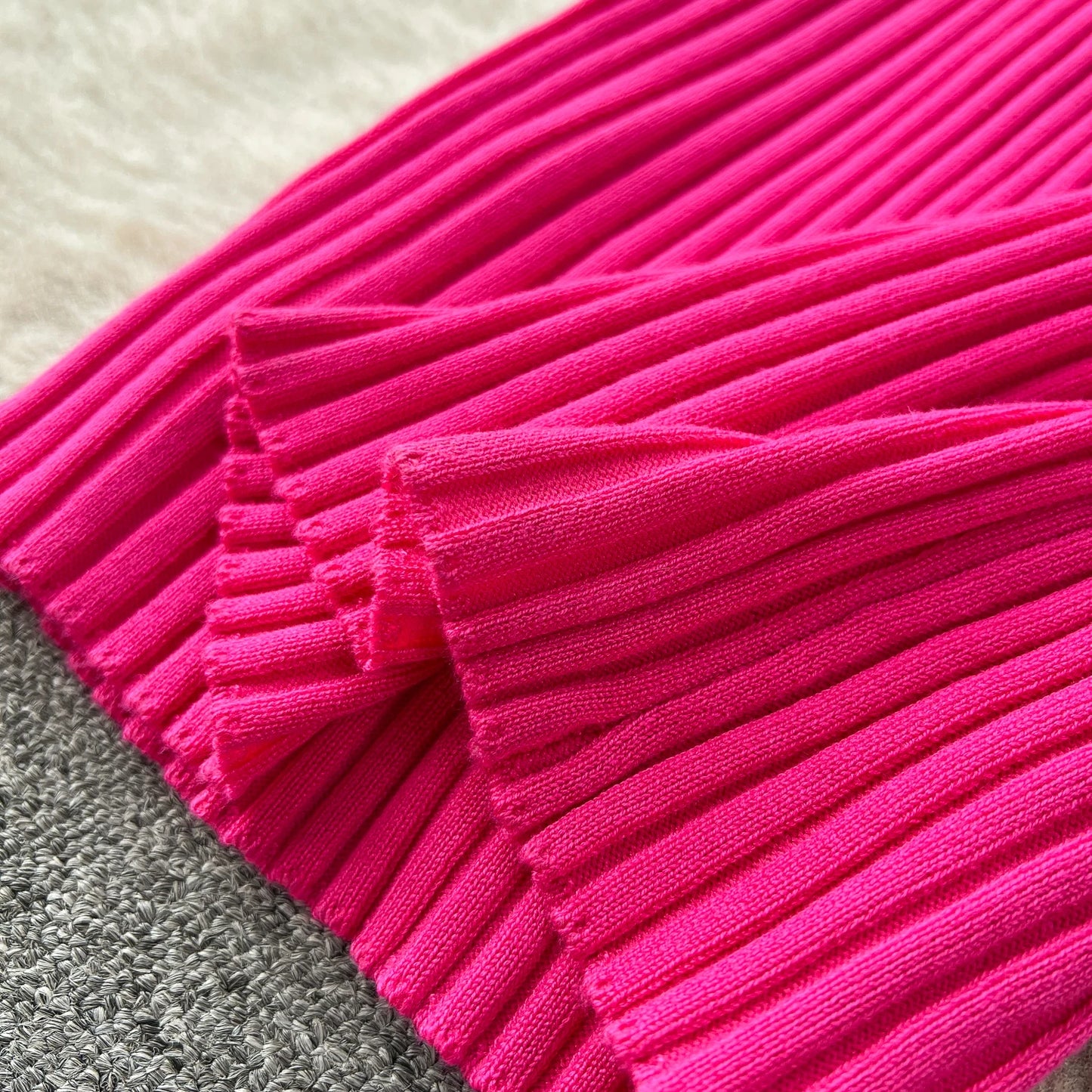 Elegant Polo-neck Long Sleeve Knit Bodycon Pencil Dress Slim Basic Fashion Sweater Vestido Sexy Women Autumn Winter Clothing