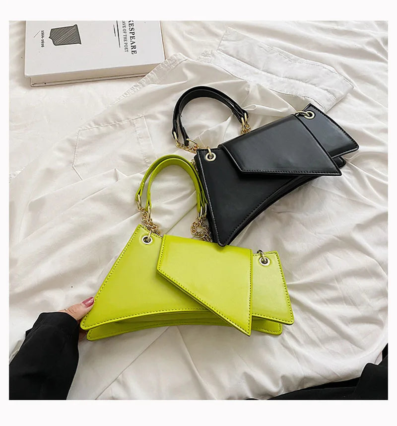 High quality Ladies Shoulder Bag Sense of luxury Chain Handbags Premium Leather Retro Women Bags Designer Lady Armpit Bag Clutch