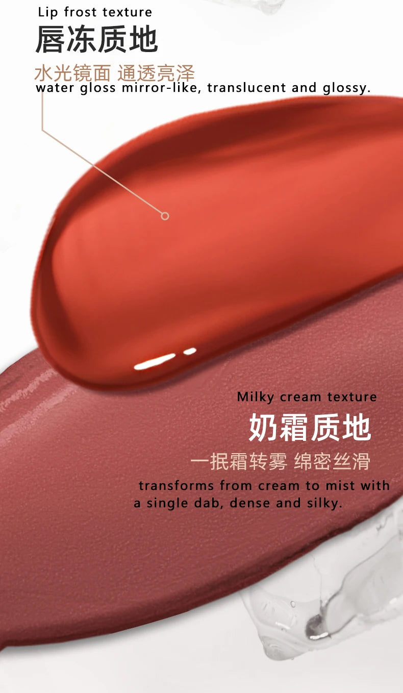 Mistine Long-lasting Liquid Lipstick Moisturizing Velvet Matte Lip gloss Non-sticky 14 Color Makeup Lip Gloss