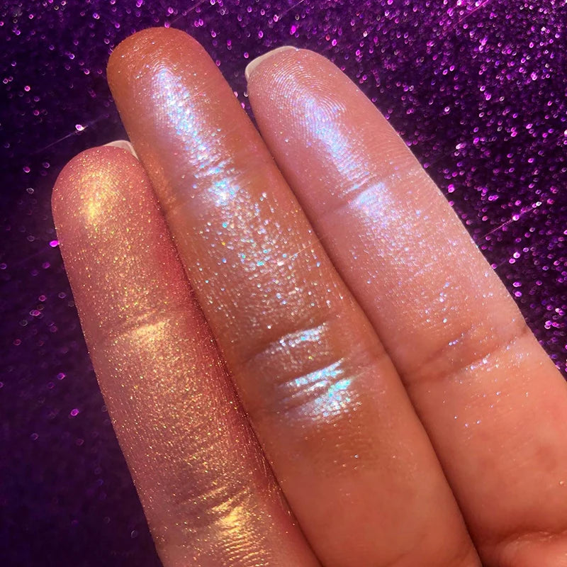 Diamond Glow Powder Glitter Shimmering Loose Powder Makeup Highlighter Powder Illuminati 20 Color Full Size 4.5g For All Skin