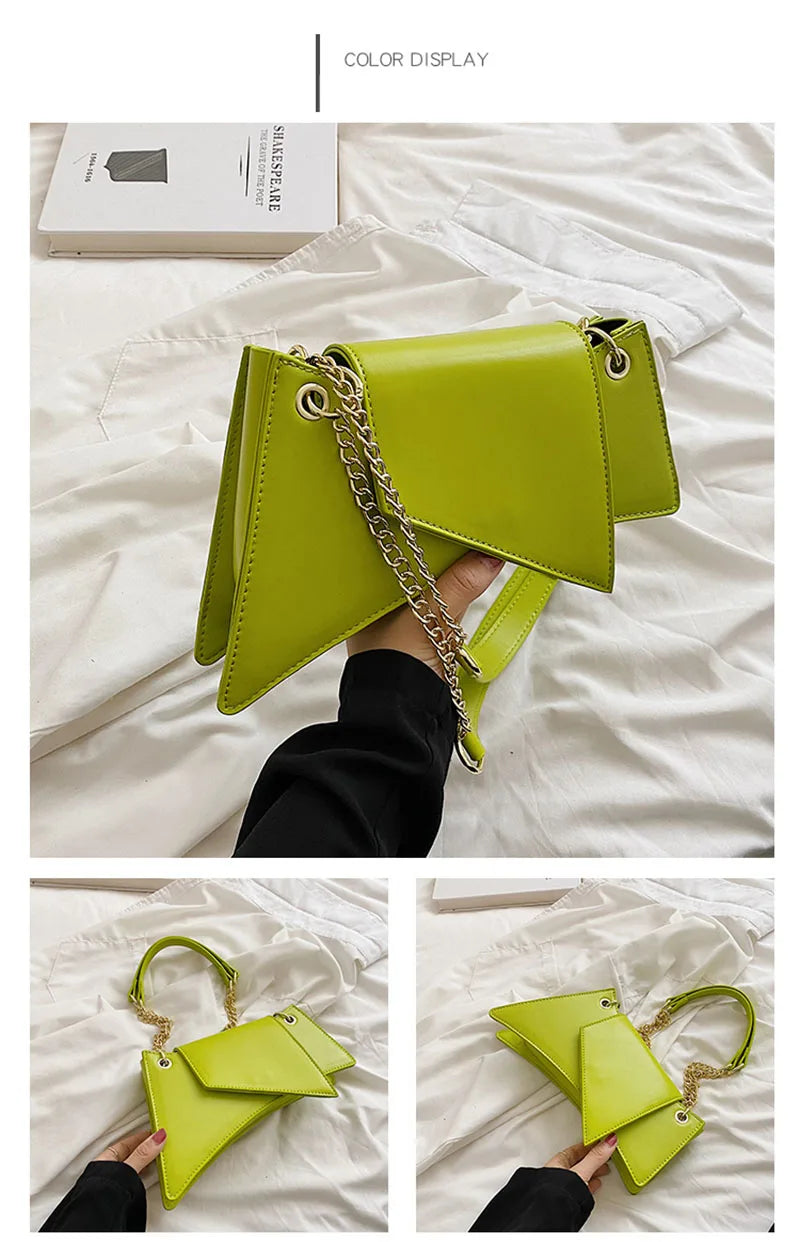 High quality Ladies Shoulder Bag Sense of luxury Chain Handbags Premium Leather Retro Women Bags Designer Lady Armpit Bag Clutch