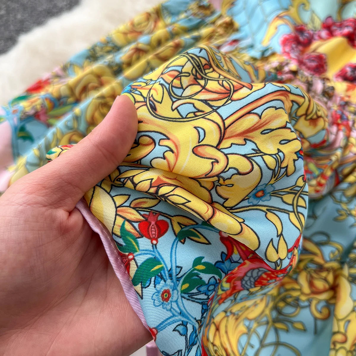 Women Elegant Vintage Print Dress 2023 Layered Ruffle Straight Neckline Strap Off Shoulder Dress For Holiday Summer Mini Dress