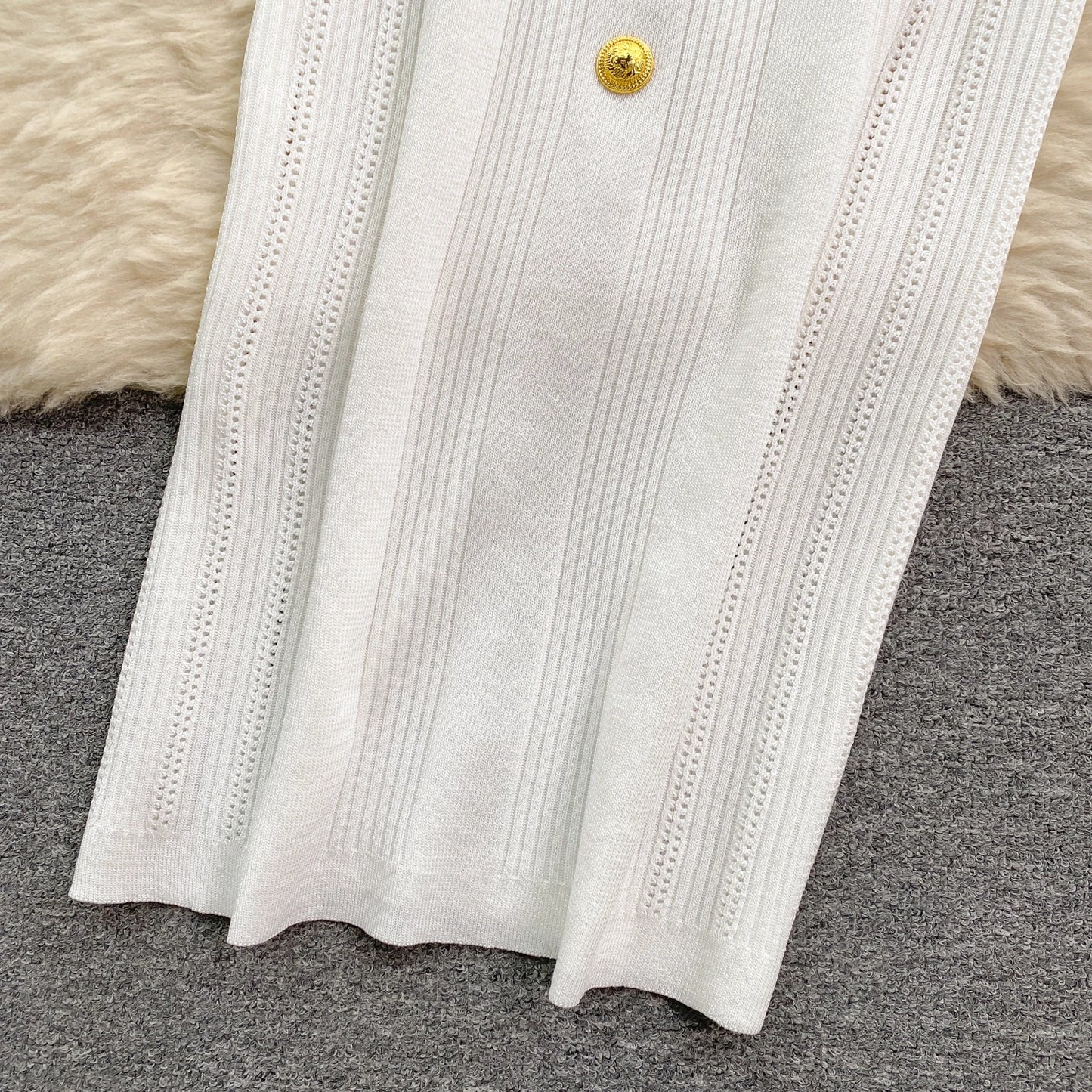 Women Chic Two Pieces Sets High Waist Sexy Pencil Wrap Pencil Skirt with Short Sleeve Knit Pullover Slim Fashion Sweater Set