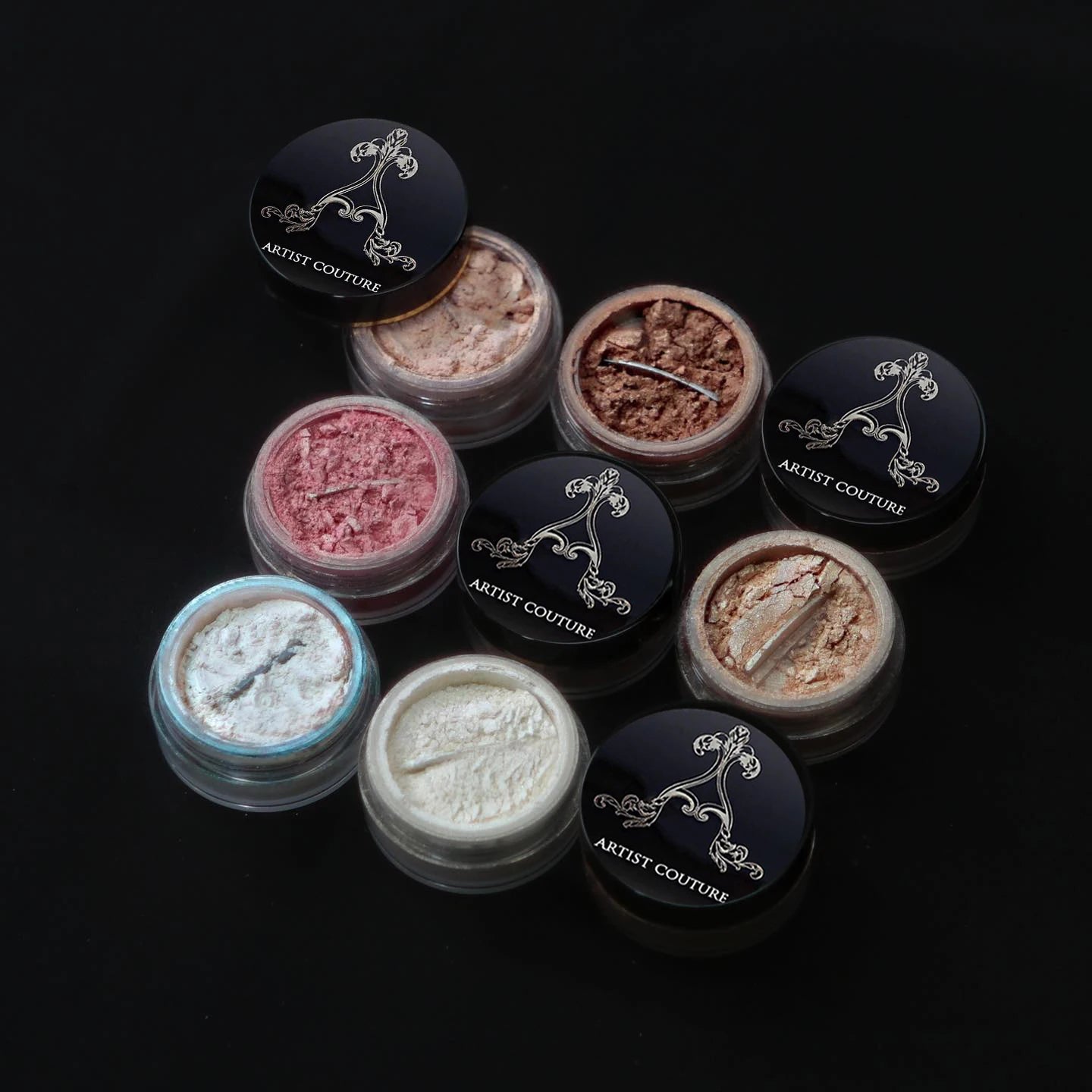 Diamond Glow Powder Glitter Shimmering Loose Powder Makeup Highlighter Powder Illuminati 20 Color Full Size 4.5g For All Skin
