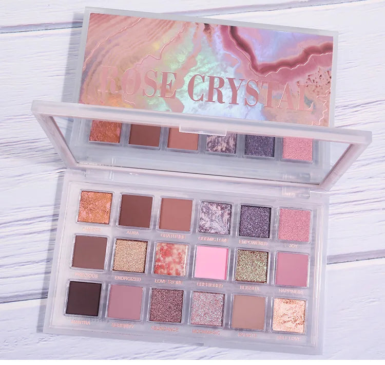 Naughty Nude Eyeshadow Palette 18 Color Highly Pigmented Makeup Palette Matte Shimmer Metallic Long Lasting Natural Color