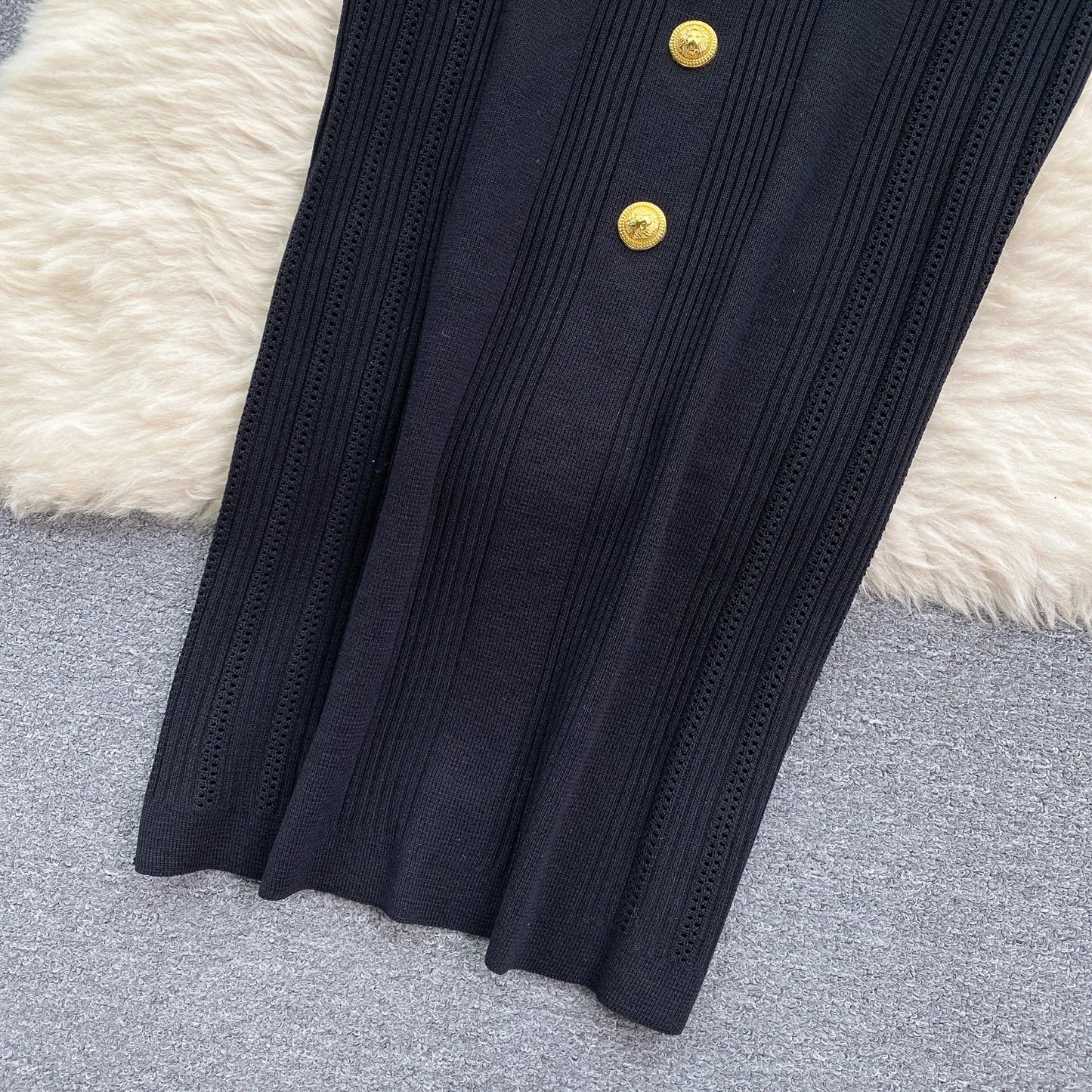 Women Chic Two Pieces Sets High Waist Sexy Pencil Wrap Pencil Skirt with Short Sleeve Knit Pullover Slim Fashion Sweater Set