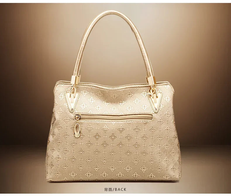 New fashion European and American one-shouldered cross-body handbags, large bags, medium bags, mother-in-law bags, women's bags